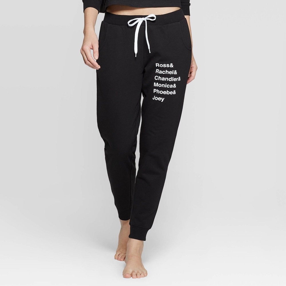 Friends Black Sweatpants